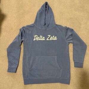 Delta Zeta Blue Hoodie